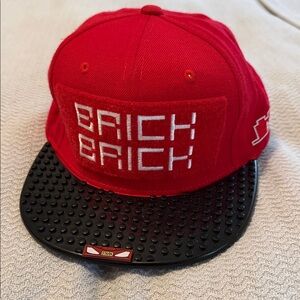 Brick Themed Red Kids Hat